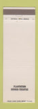 Matchbook Cover - Plantation Dinner Theatre Huntsville AL