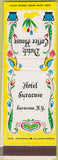 Matchbook Cover - Hotel Syracuse NY