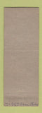 Matchbook Cover - Pony Bar and Cafe Dove Creek Colorado