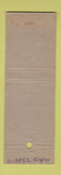 Matchbook Cover - Corner Tavern Restaurant New Brunswick NJ