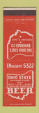 Matchbook Cover - Ohio State Beverage Cleveland OH