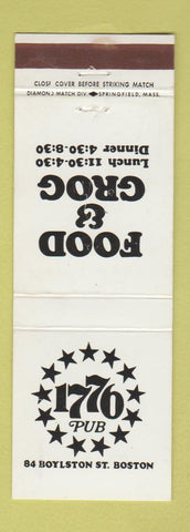 Matchbook Cover - 1776 Pub Restaurant