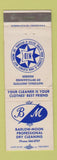 Matchbook Cover - Barlow Moon Dry Cleaning WEAR