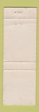 Matchbook Cover - Barlow Moon Dry Cleaning WEAR