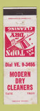 Matchbook Cover - Modern Dry Cleaners WEAR