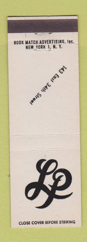 Matchbook Cover - New York City Restaurant LP