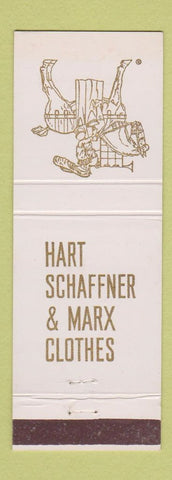 Matchbook Cover - Hart Schaffner Marx Men's Denver Poole's
