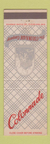 Matchbook Cover - Colonnade Company Philadelphia PA restaurant