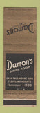 Matchbook Cover - Damon's Restaurant Cleveland Heights OH