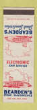 Matchbook Cover - Bearden's Steak Sandwiches restaurant Cleveland OH
