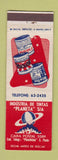 Matchbook Cover - Inks Brazil Riolin Aurora Vulcano