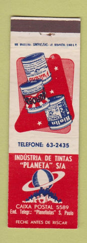 Matchbook Cover - Inks Brazil Riolin Aurora Vulcano