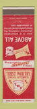 Matchbook Cover - Trust Worthy Drug Stores
