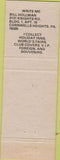 Matchbook Cover - Keystone Match Club Allentown PA pinup