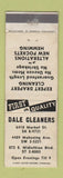 Matchbook Cover - Dale Cleaners Boardman OH WEAR