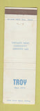 Matchbook Cover - Troy Dry Cleaners Laundry Port Huron MI WEAR