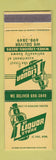 Matchbook Cover - 1st Liquor Store St Paul MN