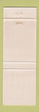 Matchbook Cover - Kinney's Restaurant Franklin OH WEAR