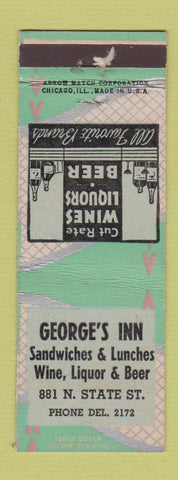 Matchbook Cover - George's Inn Chicago? ARROW