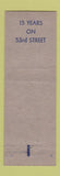 Matchbook Cover - Roy's Tap Room Chicago?