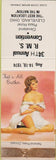 Matchbook Cover - RMS Convention 1974 Cleveland OH Pinup WEAR
