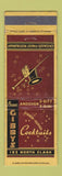 Matchbook Cover - Gibbys Restaurant Chicago IL WORN