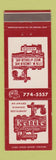 Matchbook Cover - Kettle Restaurant Anaheim CA