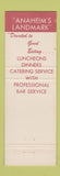 Matchbook Cover - Kettle Restaurant Anaheim CA
