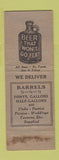 Matchbook Cover - Gill Liquor Chicago IL WEAR