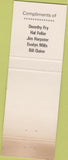 Matchbook Cover - Trans Canada Match Montreal QC Reading PA 1972 pinup