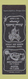 Matchbook Cover - Silver Saddle Restaurant Lounge Motel Durango Colorado