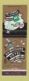 Matchbook Cover - Newhouse Hotel Salt Lake City UT