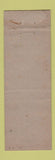 Matchbook Cover - Paddock Cocktail Bar Boston MA