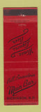 Matchbook Cover - Bill Beaudoin Main Bar Dickinson ND WEAR