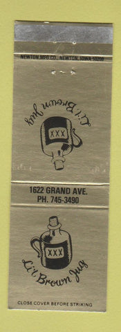 Matchbook Cover - Lil Brown Jug Liquor Laramie WY