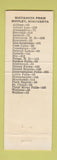 Matchbook Cover - Al's Bar Motley MN