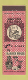Matchbook Cover - Harvey House Country Saloon Philadelphia PA