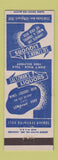 Matchbook Cover - Saltzman Liquors Chicago IL ARROW