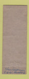 Matchbook Cover - Corner House Restaurant Chicago IL WEAR