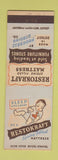 Matchbook Cover - Restokraft Mattress Detroit MI
