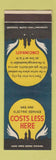 Matchbook Cover - Gas and Electric Service Cincinnati OH