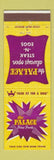 Matchbook Cover - The Palace Restaurants Detroit MI