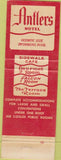 Matchbook Cover - Antlers Hotel Colorado Springs CO
