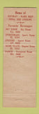 Matchbook Cover - Jucyrac Meats Restaurants Seattle? WA