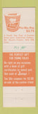 Matchbook Cover - Jerry's Restaurants Fried Chicken