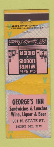 Matchbook Cover - George's Inn Chicago? ARROW