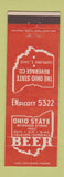 Matchbook Cover - Ohio State Beverage Cleveland OH