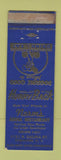 Matchbook Cover - Norm's Arena Restaurant Syracuse NY WORN POOR BACK