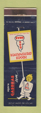 Matchbook Cover - Agora Gasbras Brazil WEAR