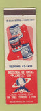 Matchbook Cover - Inks Brazil Riolin Aurora Vulcano
